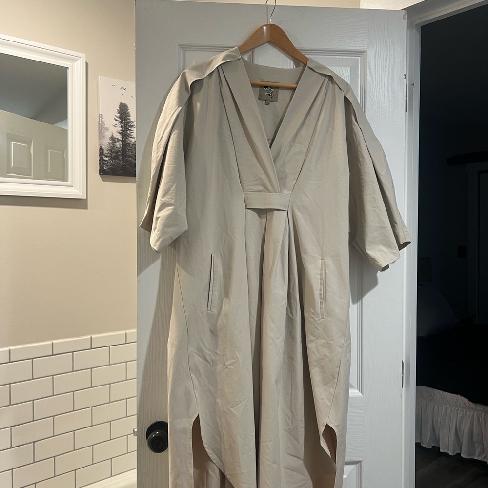 Julia Allert - Beige Long Sleeve Dress